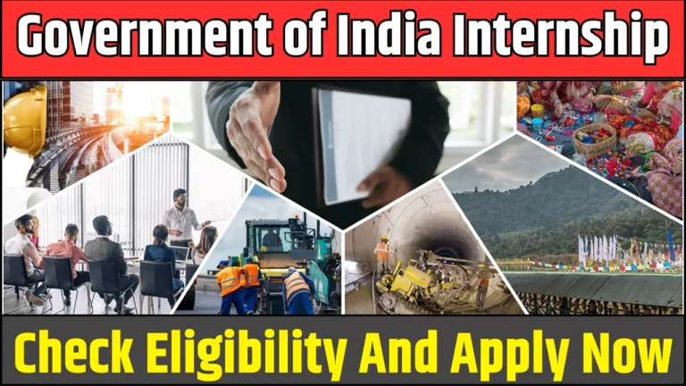 Government of India Internship