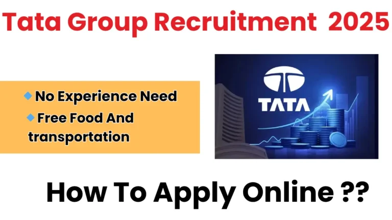 Tata Group Recruitment 2025